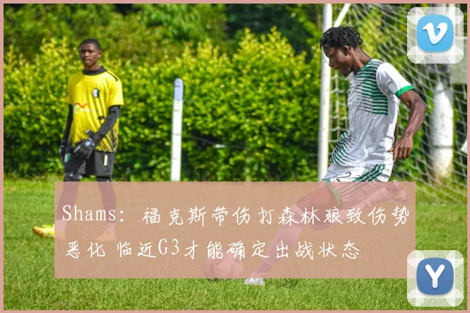 Shams：福克斯带伤打森林狼致伤势恶化 临近G3才能确定出战状态