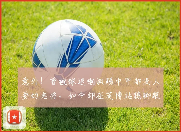 意外！曾被球迷嘲讽踢中甲都没人要的老将，如今却在英博站稳脚跟